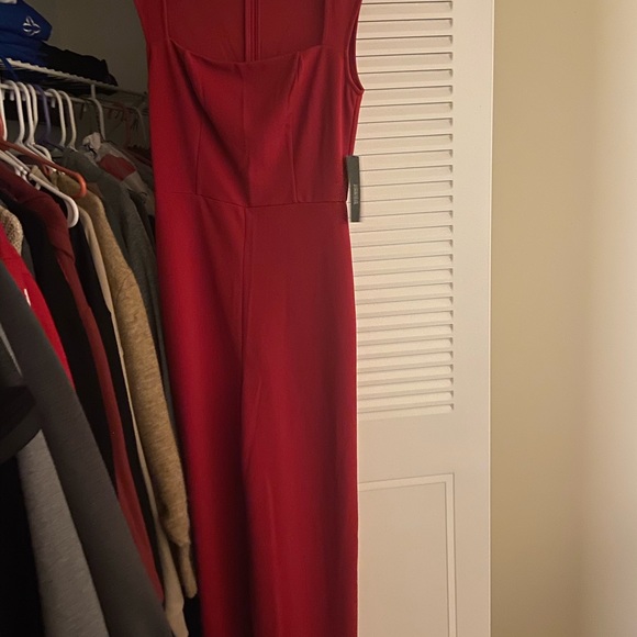 Red jumpsuit - Picture 3 of 3
